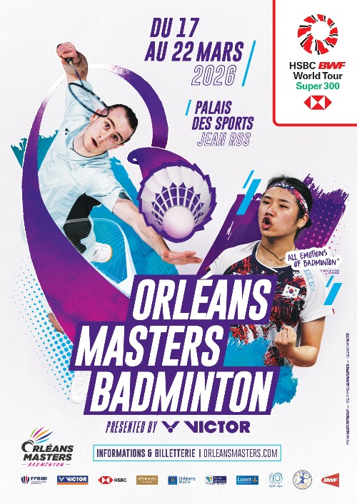 Orléans Masters Badminton presented by VICTOR 2026