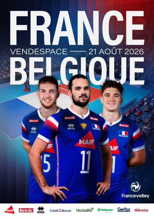 Volleyball - Match Amical France/Belgique