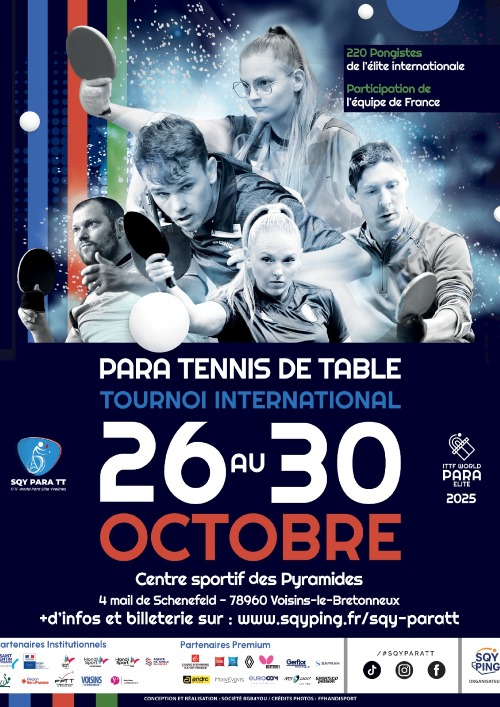 SQY Para TT French Open 2025